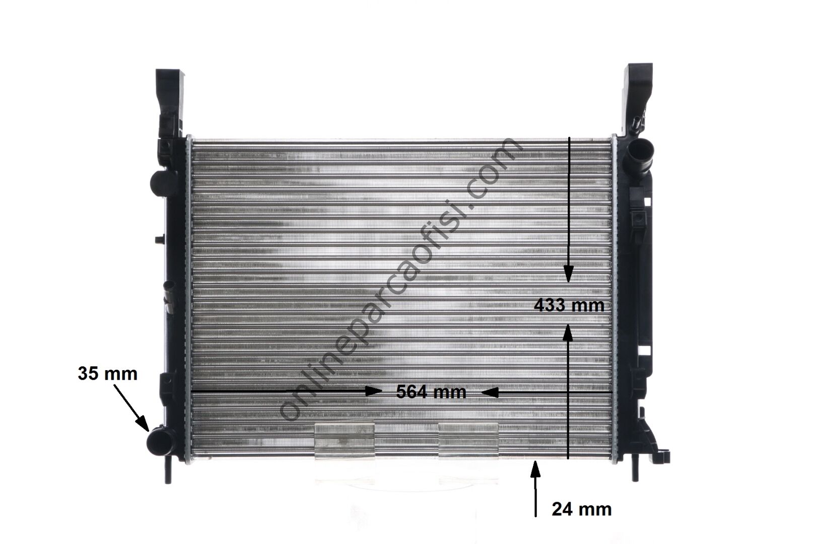 BEHR CR 1154 000S | RENAULT KANGOO III SU RADYATÖRÜ