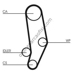 CONTITECH CT 704K1 | VW LT TRIGER SETI