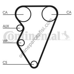 CONTITECH CT 708 | BMW 100-200 II TRIGER KAYISI