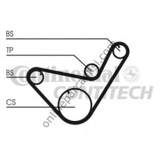CONTITECH CT 714 | JAPON L300 TRIGER KAYISI
