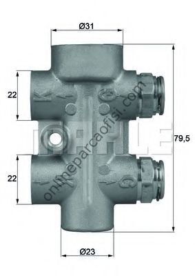 BEHR-T TO1095 | MERCEDES 169-211-219-245 TERMOSTAT