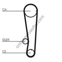 CONTITECH CT 715 | JAPON COLT TRIGER KAYISI