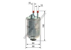 BOSCH 09864B2007 | FORD CONNECT/FOCUS YAKIT FILTRESI