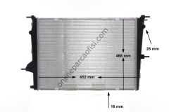 BEHR CR 1197 000S | RENAULT MASTER II SU RADYATÖRÜ