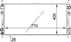 BEHR CR 1346 000S | FORD TRANSIT V-184 SU RADYATÖRÜ
