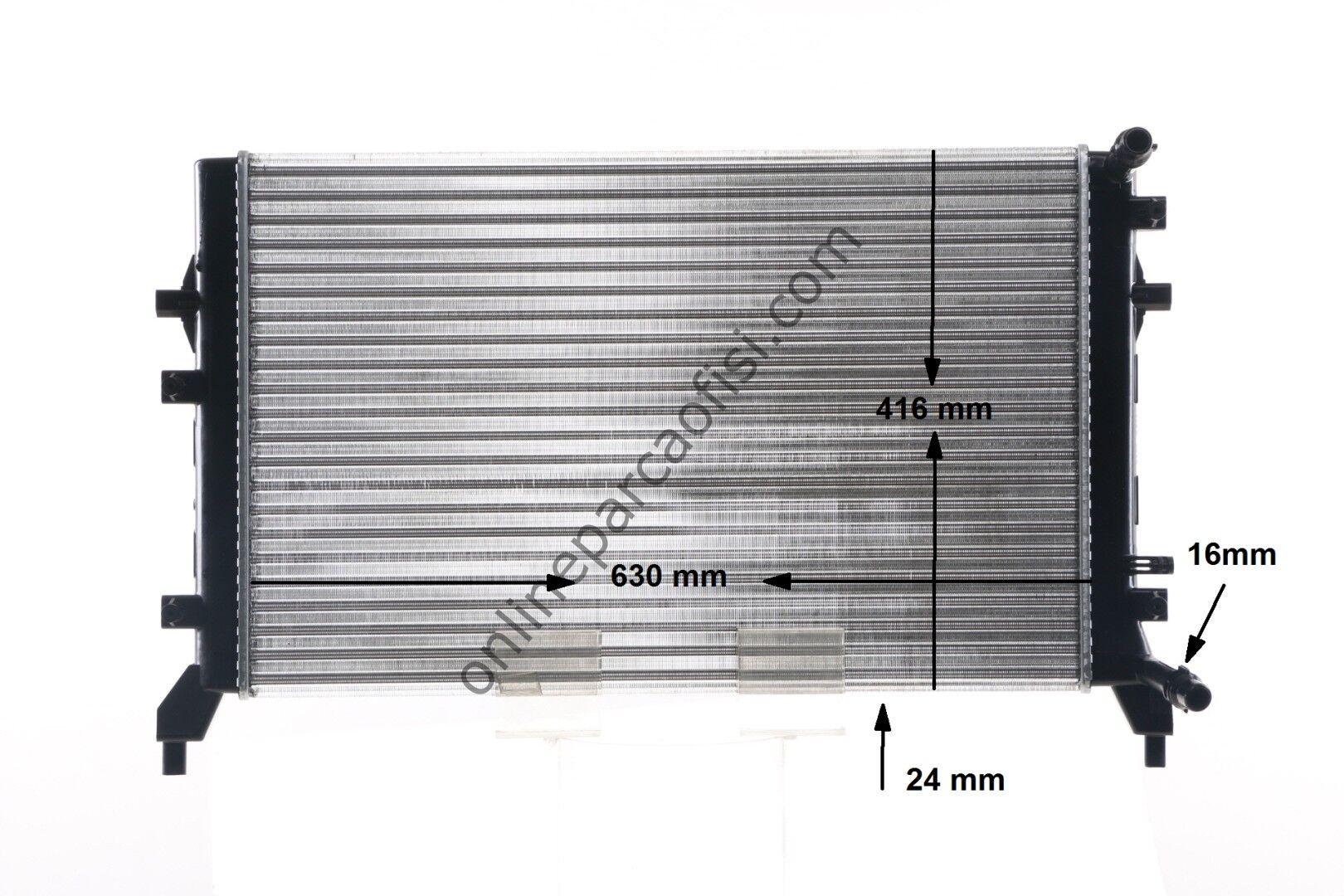 BEHR CR 1382 000S | VW GOLF5-GOLF6-JETTA-PASSAT-A3-LEON SU RADYATÖRÜ