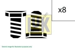 LUK 411 0155 10 | MERCEDES BOLTKIT