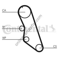 CONTITECH CT 754K1 | PSA 306/405 TRIGER SETI