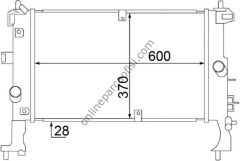 BEHR CR 1500 000S | OPEL MERIVA A SU RADYATÖRÜ