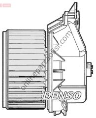 DENSO DEA20010 | OPEL CORSA D BIPPER Tepee GRANDE PUNTO LINEA EVO KALORIFER MOTORU