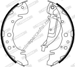 FERODO FSB408 | VW GOLF3-POLO CLASSIC-POLO FREN BALATASI ARKA