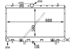 BEHR CR 1564 000S | JAPON IMPREZA SU RADYATÖRÜ