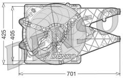 DENSO DER09101 | FIAT DOBLO III FAN MOTORU