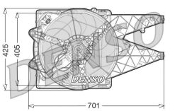 DENSO DER09100 | FIAT DOBLO III FAN MOTORU