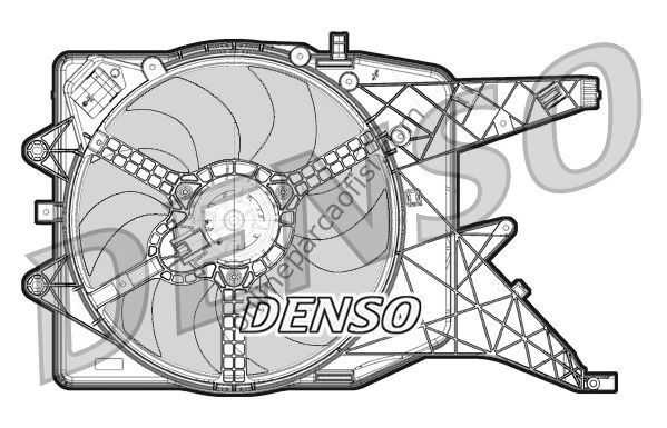 DENSO DER20011 | OPEL CORSA D FAN MOTORU