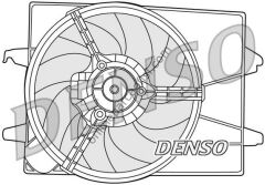 DENSO DER10003 | FORD FIESTA V FUSION MAZDA II III FAN MOTORU