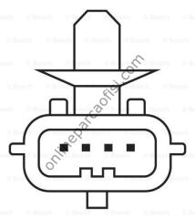 BOSCH BCH 0258006990 | RENAULT CLIO III/FLUENCE/MEGAN III/LOGAN/NISSAN OKSIJEN SENSÖRÜ