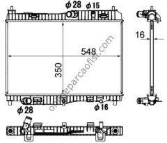 BEHR CR 1896 000S | FORD FIESTA SU RADYATÖRÜ