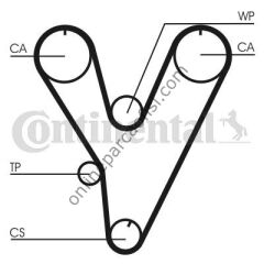 CONTITECH CT 805 | KORE SONATA/PAJERO TRIGER KAYISI