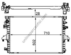 BEHR CR 1792 000S | VW T5,5-T6 SU RADYATÖRÜ