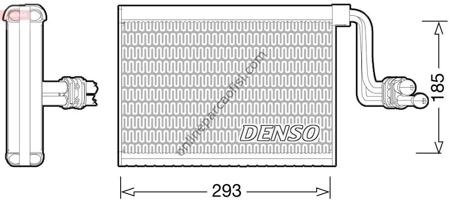 DENSO DEV05002 | BMW E81-E82-E87-E88-E90-E91-E92-E93-X1 E84 EVOPARATÖR