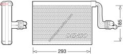 DENSO DEV05002 | BMW E81-E82-E87-E88-E90-E91-E92-E93-X1 E84 EVOPARATÖR