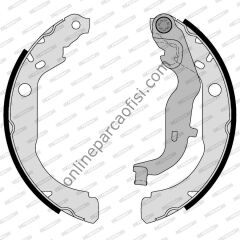 FERODO FSB4194 | RENAULT DACIA-DUSTER FREN BALATASI ARKA