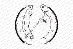 FERODO FSB447 | BMW E36 FREN BALATASI ARKA