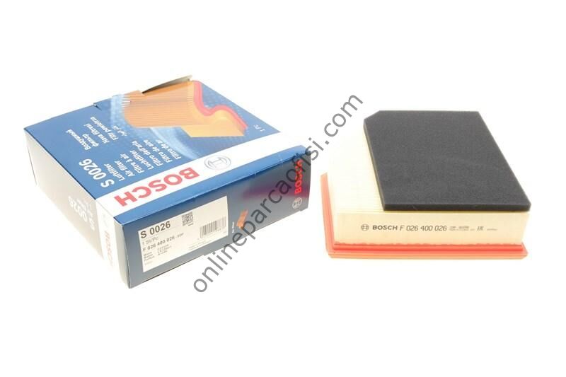 BOSCH F026400026 | VOLVO S60/V70/XC70/XC90 HAVA FILTRESI
