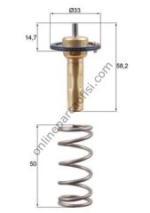 BEHR-T BH TX26589D | FORD FOCUS TERMOSTAT