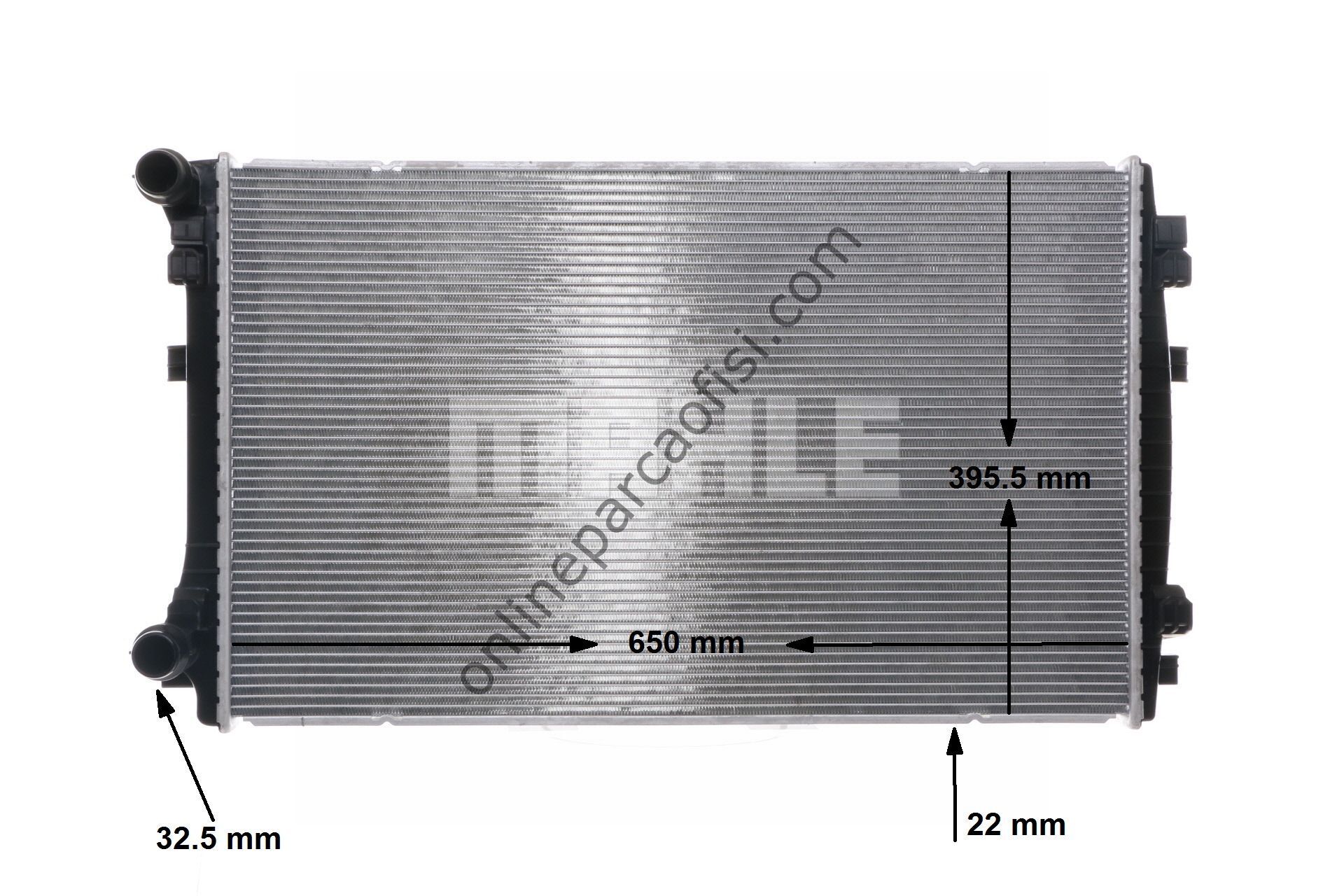 BEHR BHR CR 2054 000S | VW GOLF7-PASSAT-A3-LEON-OCTAVIA SU RADYATÖRÜ