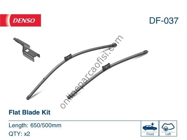DENSO DF-037 | BMW X5 G05 SILECEK SÜPÜRGESI ÖN TAKIM
