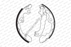 FERODO FSB565 | FORD FOCUS FREN BALATASI ARKA