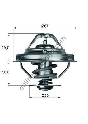 BEHR-T BH TX3888D | BMW E36 TERMOSTAT