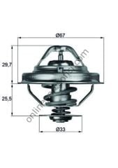 BEHR-T BH TX3888D | BMW E36 TERMOSTAT