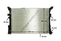 BEHR BHR CR 2169 000P | MERCEDES 117-246-176-242-156 SU RADYATÖRÜ