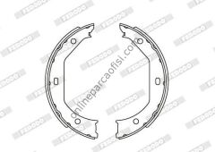 FERODO FSB585 | BMW E46-E81-E82-E87-E88-E90-E91-E92-E93-F30-F31-F34-F32-F33-F36-X1 E84 EL FREN BALATASI