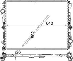 BEHR BHR CR 2172 000P | MERCEDES 213-222-CLS 257-238 SU RADYATÖRÜ