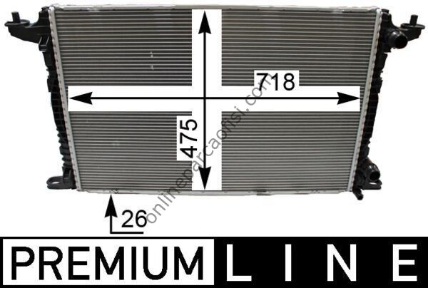 BEHR CR 2179 000P | VW A4-A5-A6-A7 SU RADYATÖRÜ