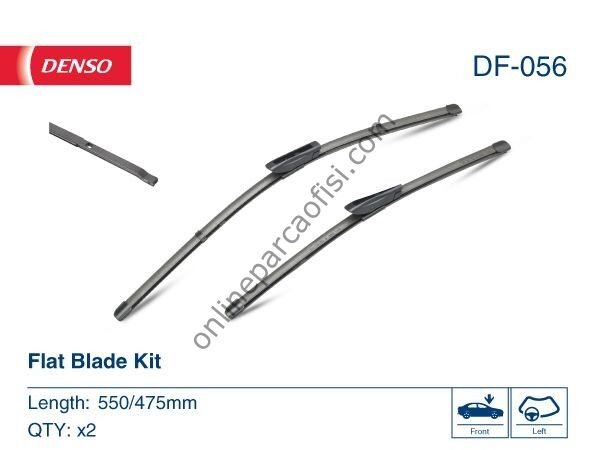 DENSO DF-056 | RENAULT SEMBOL III/DUSTER/LOGAN/SANDERO SILECEK SÜPÜRGESI ÖN TAKIM