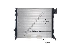 BEHR CR 2240 000S | RENAULT KADJAR/QASHQAI SU RADYATÖRÜ