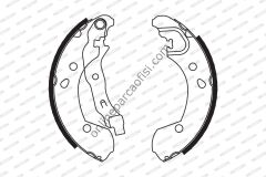 FERODO FSB649 | RENAULT CLIO-III-MODUS-NOTE FREN BALATASI ARKA