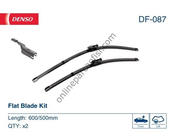 DENSO DF-087 | BMW LAND ROVER DISCOVERY IV-V SILECEK SÜPÜRGESI ÖN