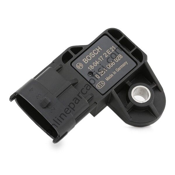 BOSCH 0281006028 | RENAULT FLUENCE-MEGAN III-CLIO IV-CAPTUR-DOBLO-FIORINO-LINEA-PUNTO-ASTRA-VECTRA C TURBO BASINÇ SENSÖRÜ