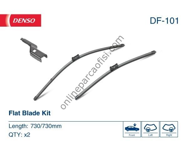DENSO DF-101 | FORD FOCUS SILECEK SÜPÜRGESI ÖN TAKIM