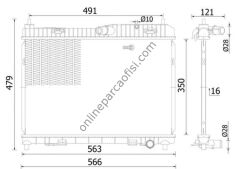 BEHR CR 2427 000S | FORD FIESTA/B-MAX SU RADYATÖRÜ