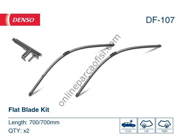 DENSO DF-107 | VW SHARAN-GALAXY-ALHAMBRA SILECEK SÜPÜRGESI ÖN TAKIM