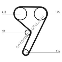 CONTITECH CT 881K3 | FORD FOCUS/FIESTA/C-MAX/MONDEO TRIGER SETI