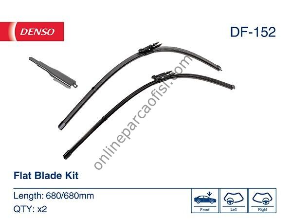 DENSO DF-152 | FORD MONDEO SILECEK SÜPÜRGESI ÖN TAKIM