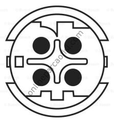 BOSCH BCH 0258010412 | BMW E81-E82-E87-E88-E90-E91-E92-E93-E60-E61-E63-E64-E65-E66 OKSIJEN SENSÖRÜ